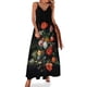 thumbnail image 1 of Bodegón de flores con un bol de frutas y ostras | Vestido sin mangas de flores Vestidos de fiesta para mujer, 1 of 7
