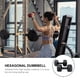 thumbnail image 3 of Houderco 1 De Hexagonal De Para Ejercicio Fitness Con Agarre Antideslizante Negro, 3 of 8