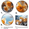 thumbnail image 3 of Designart "Daffodils landscape Yellow Vibrant II" Floral Floater Framed Wall Art Print, 3 of 7