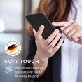 thumbnail image 4 of kwmobile Case Compatible with Huawei P20 Pro Case - Slim Protective TPU Silicone Phone Cover - Black Matte, 4 of 5