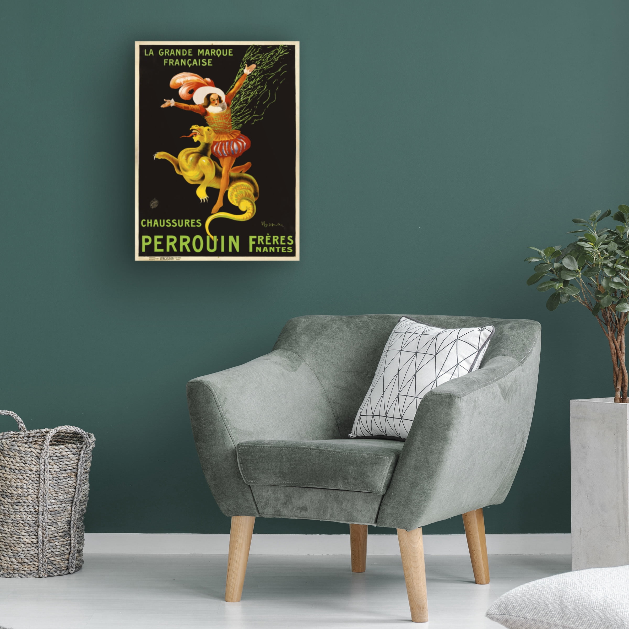 Print Collection 'Chaussures Perrouin Freres' Canvas Art