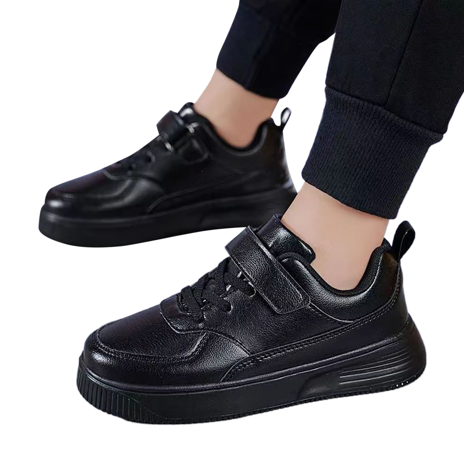 adviicd Baby Girl Shoes Girls Tennis Running Shoes Kids Breathable Athletic Sports Gym Sneakers for Kid Black 29