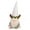 Silver, variant on Silver Christmas Holiday Decoration Doll Toy With Sequin Antler Hat Silver Gray Home Ornament Gift Idea