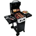thumbnail image 6 of Char-Broil 2 Burner Sleek Black Propane Gas Grill with Warming Rack, 6 of 6