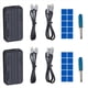 thumbnail image 1 of 2X M.2 NVMe SSD Carcasa Externa Type-C USB3.1 Gen2 10Gbps SSD Case Dual Protocol SSD Caja de Disco Duro para SSD 2230, 1 of 5