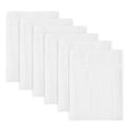thumbnail image 2 of Home Weavers Willow Bath Towels Set of 6, 100% Cotton Zero Twist, 630 GSM, Soft Absorbent Quick Dry, 27x54 inch, White, 2 of 8