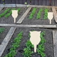 thumbnail image 4 of RXIRUCGD Wooden Sign Creative Gardening Plant Label Can Write Insert Ground 10 Pcs, 4 of 8
