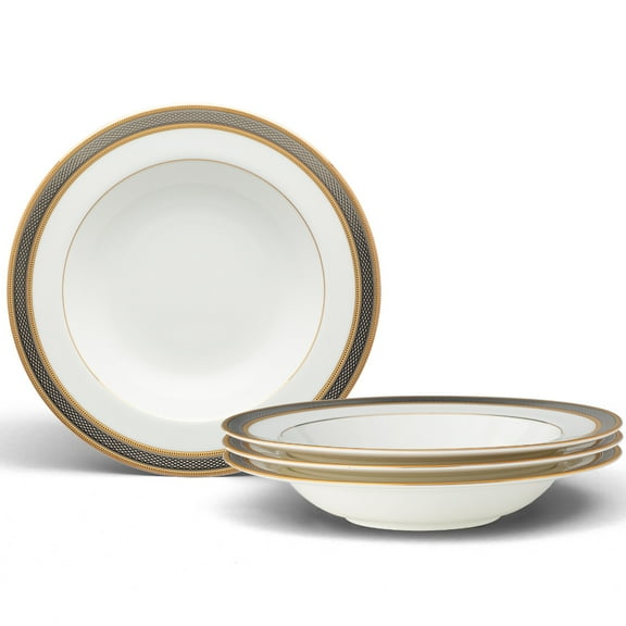 Noritake Brilliance Set of 4 Soup Bowls