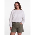 thumbnail image 2 of Scenario Women's and Women's Plus Crewneck Sweatshirt, Sizes XS-4X, 2 of 6