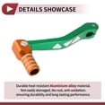 thumbnail image 4 of Palanca de cambio de motocicleta plegable para Yamaha TTR 50cc, pedal de aleación de aluminio, brazo de cambio verde y naranja, 4 of 6