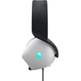 thumbnail image 3 of Alienware AW520H Wired Gaming Headset - Dolby Atmos, Unidirectional, AlienFX 16.8 Million RGB Colors, Microphone Mute, Volume On-Headset Controls, 40mm Hi-Res Certified - Lunar Light, Lunar Light, 3 of 7