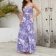 thumbnail image 1 of WILLBEST Vestidos De Verano Para Mujer, Vestido Largo Elegante Sin Mangas Con Cuello En V Y Estampado Floral Belleza De Talla Grande Para Mujer De Verano 2023, 1 of 3