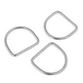 thumbnail image 3 of LOVIVER 3Pcs Stainless Steel Diving D for Weight Belt Webbing Harness Accessory, 3 of 8