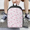 thumbnail image 6 of Salouo Rose Flowers Print Travel Laptop Backpack,17Inch Casual Bag with Side Pockets for Men & Women Stylish Daypack for Weekender/Business/Hiking-One Size, 6 of 6