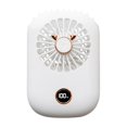 thumbnail image 1 of Mini ventilador de mano, ventilador de cuello portátil Personal con cordón, ventilador de escritorio USB, ventilador recargable para viajes en blanco Baoblaze Ventilador de cuello colgante, 1 of 8