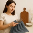 thumbnail image 6 of RIVERSIDE 12 Pack Cotton Bar Mop 16x19 Absorbent Kitchen Towels and Cleaning Cloths - Gray, 6 of 7