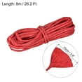 thumbnail image 2 of Raffia Paper Craft Rope Packing Rope 8.7 Yards Handmade Twisted Paper Craft String/Cord/Rope Red, 2 of 5