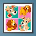 thumbnail image 1 of 5D bricolaje taladro redondo completo diamante pintura perro Kit decoración del hogar arte artesanía FLhrweasw Nuevo, 1 of 9