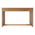thumbnail image 2 of Butler Specialty Company Mesa Cane And Wood 3-Drawer Writing Desk - Brown, 2 of 5