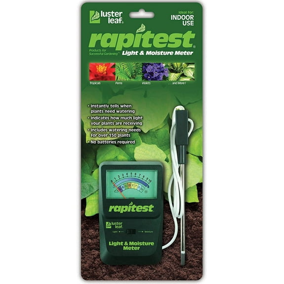 Luster Leaf 1830 Rapitest Light & Moisture Meter