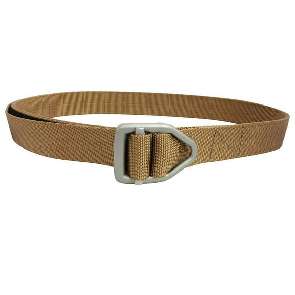 Last Chance Heavy Duty Gunmetal Buckle Belt - Coyote Brown