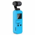 thumbnail image 1 of Housse de Protection en Silicone Souple pour Appareil Photo Portable, avec Capuchon d'Objectif - Bleu, 1 of 7