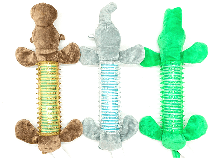 Dog Squeak Toys for Aggressive Chewers Durable Chew Toys Pack of 3