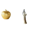 thumbnail image 1 of Figura de resina, adorno artístico, escultura moderna para mesa, estantería, comedor, dormitorio, oficina, escultura africana, adorno de mesa, dama tr, 1 of 8