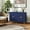 Blue, variant on Modern Geometric Accent Cabinet with Storage, Sideboard Buffet for Entryway/Living Room, Metal Legs