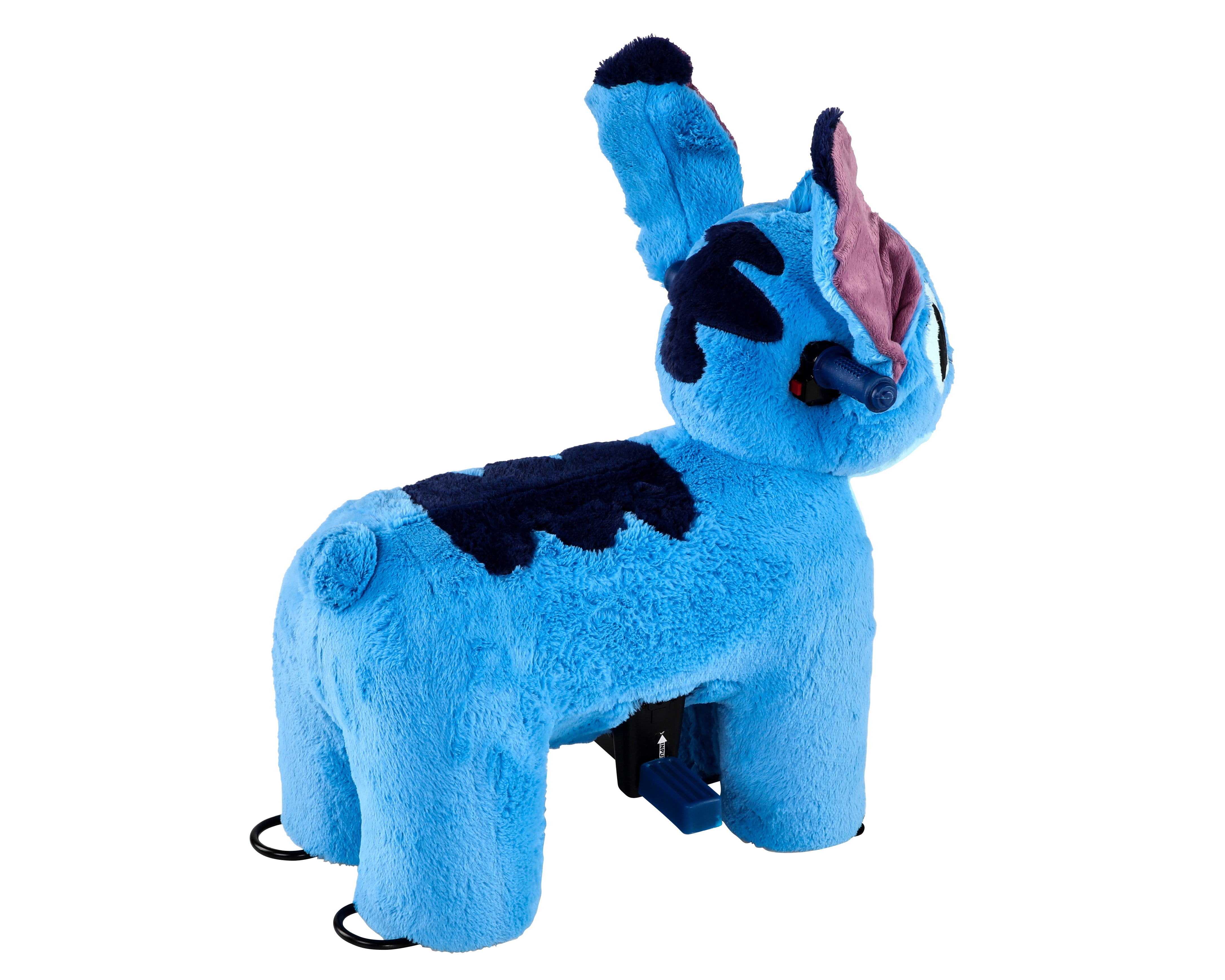 Dynacraft Disney Stitch 6V Plush Electric Ride-On Toy, For Ages 18 Months to 3 Years, 1 Count