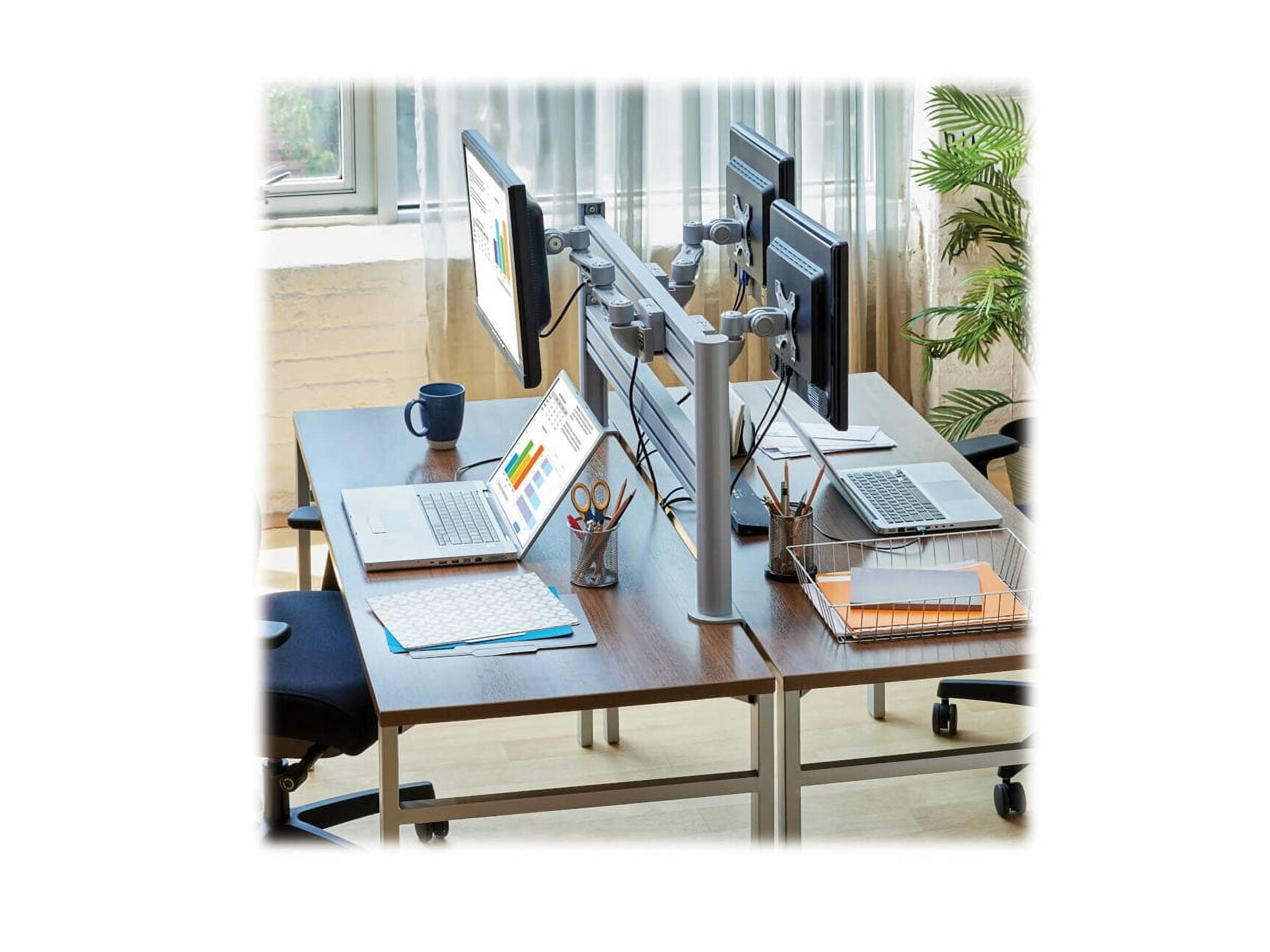 Eaton Tripp Lite Series Dual-Extension Monitor Mount for Slat Wall System, 13" to 32" Displays, TAA