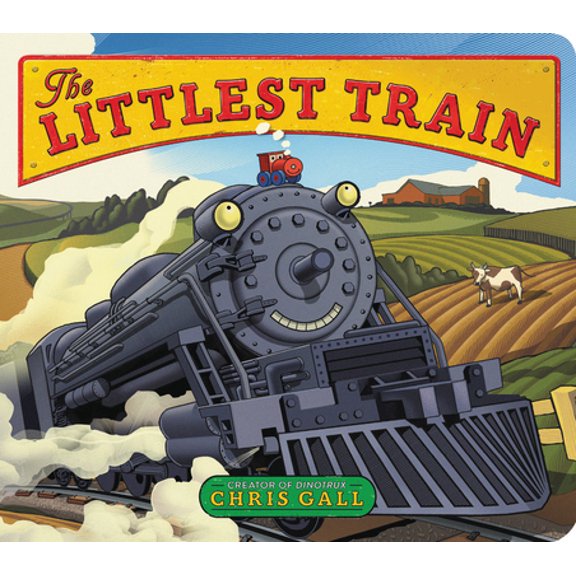 Pre-Owned The Littlest Train, by Chris Gall, (Board Book), Children's Books, English