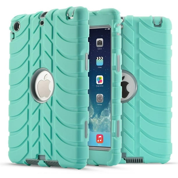 Shockproof Heavy Duty Rubber Hard Case For iPad Mini 4 Green Walmart