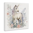 thumbnail image 2 of Stupell Industries Bohemian Unicorn in Delicate Floral Forest Canvas Art, 24 x 24, by Creative Studio, 2 of 8