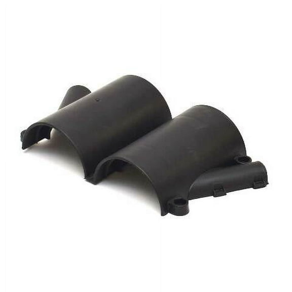 TH Marine Boat Rigging Flange RFHU-1 | Wellcraft 2 1/2 Inch Black Plastic