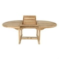 thumbnail image 2 of Bahama 87" Oval Extension Table Extra Thick Wood, 2 of 3