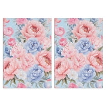 2 Pcs Funny Kitchen Towels,Pioneer Flower Microfiber Dish Towels,Kitchen Tea Towels,Kitchen Towel Set (18" X 26")