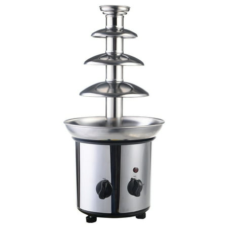 4 Tiers Commercial Stainless Steel Hot New Luxury Chocolate Fondue