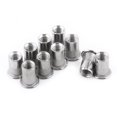 thumbnail image 2 of Noref M3-M8 Flat Head Threaded Blind Rivet Nut Insert Nutsert Screw Stainless Steel,Blind Rivet Nut, 2 of 2