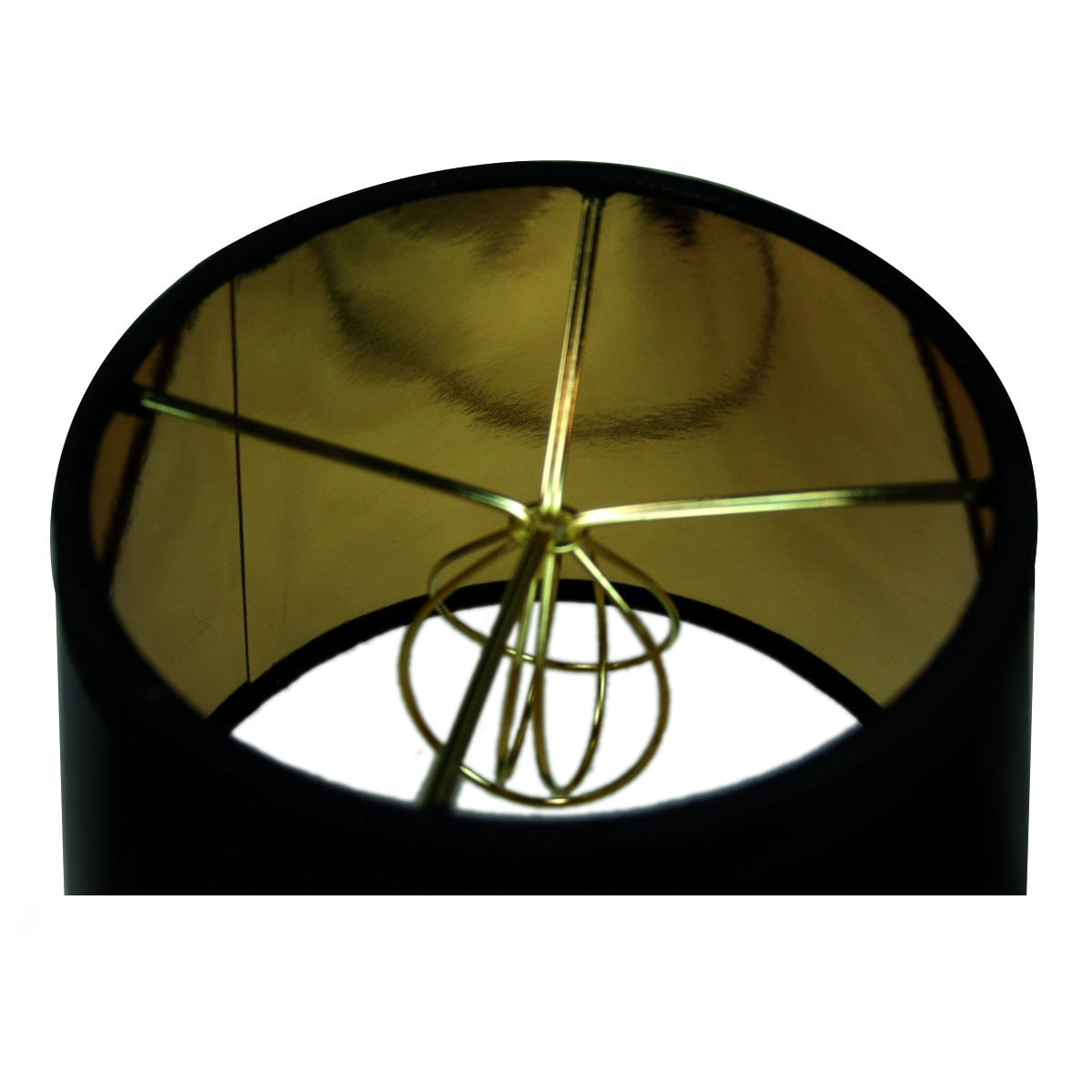 Home Concept Inc Modern Classics 8'' Leather Empire Lamp Shade