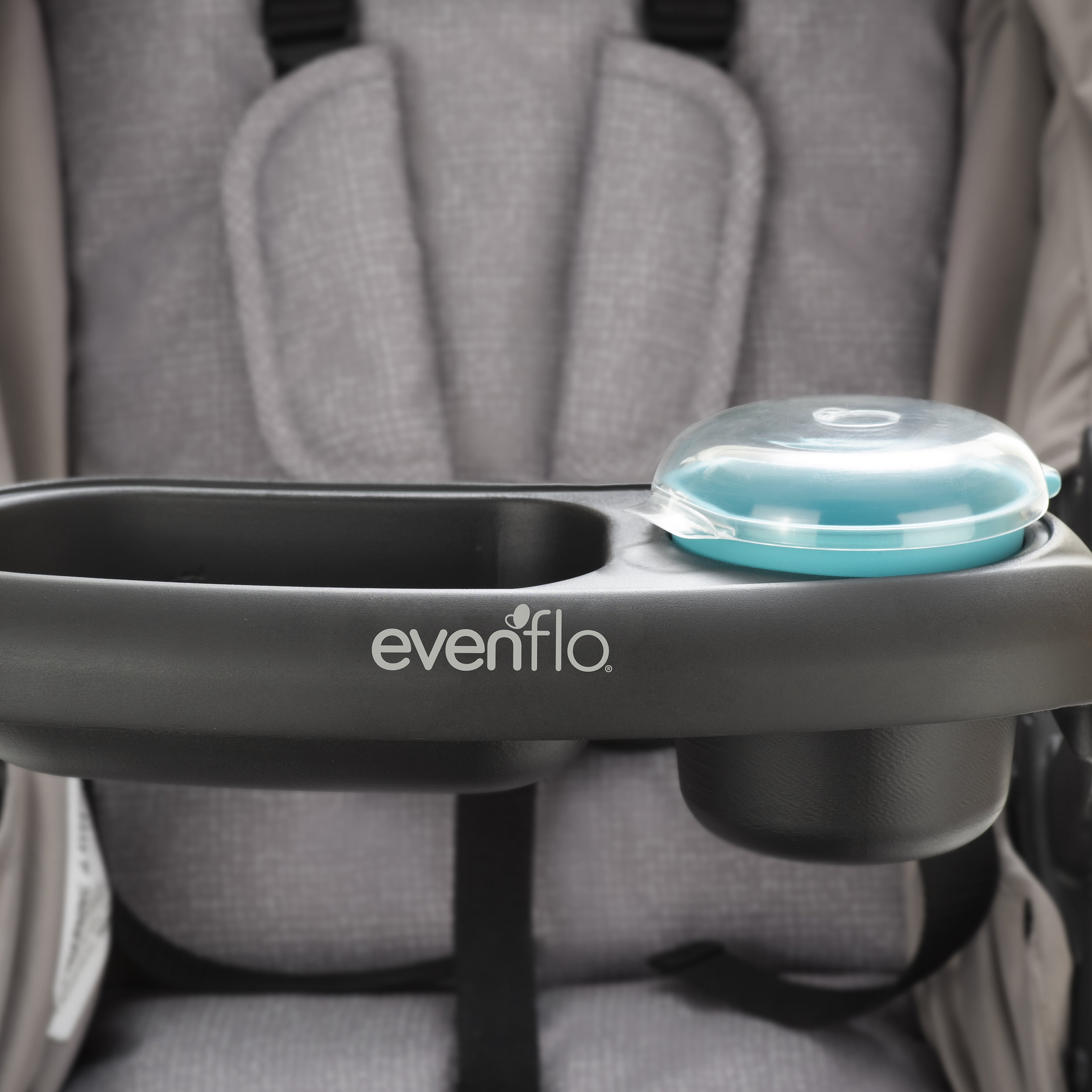 Evenflo Stroller Child Snack Tray with Snack Cup - Universal Fit