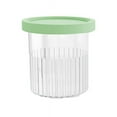 thumbnail image 1 of Creami Pint Container  Compatible With NC501 NC500 Series Creami Deluxe Ice Cream Machine  with Leak Proof Lid  Dishwasher Washable(Gray  1 Pack), 1 of 5