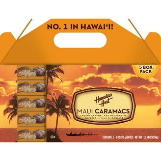 Hawaiian Host Aloha Gems Milk Chocolate Covered Macadamia Nuts, 8