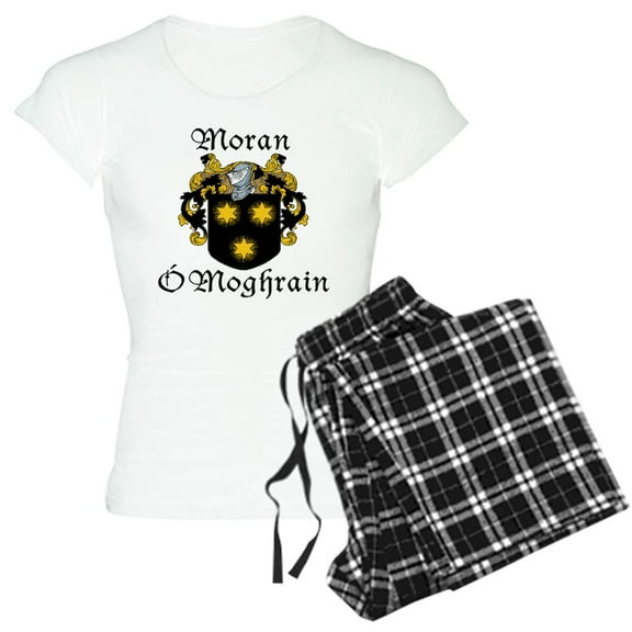 CafePress - Moran In Irish & English Women's Light Pajamas - Women's Short Sleeve Print T-Shirt and Pants Light Cotton Pajama Set
