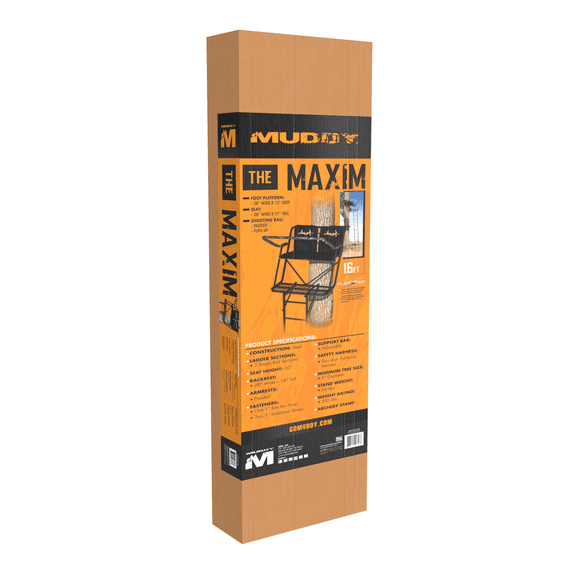 Muddy Maxim 2-Man Ladderstand, Black
