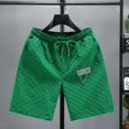 thumbnail image 3 of Pantalones cortos deportivos para hombre, pantalones cortos deportivos con gráficos para hombre, estilo anime, hip hop, de verano, de corte seco, venta al por mayor, ropa de calle de 3 cuartos, 3 of 5