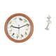 thumbnail image 5 of Reloj de pared con figura de bailarina y pájaro cantor, reloj colgante decorativo, escultura moderna de bailarina para cocina, dormitorio, hogar, ofic, 5 of 8