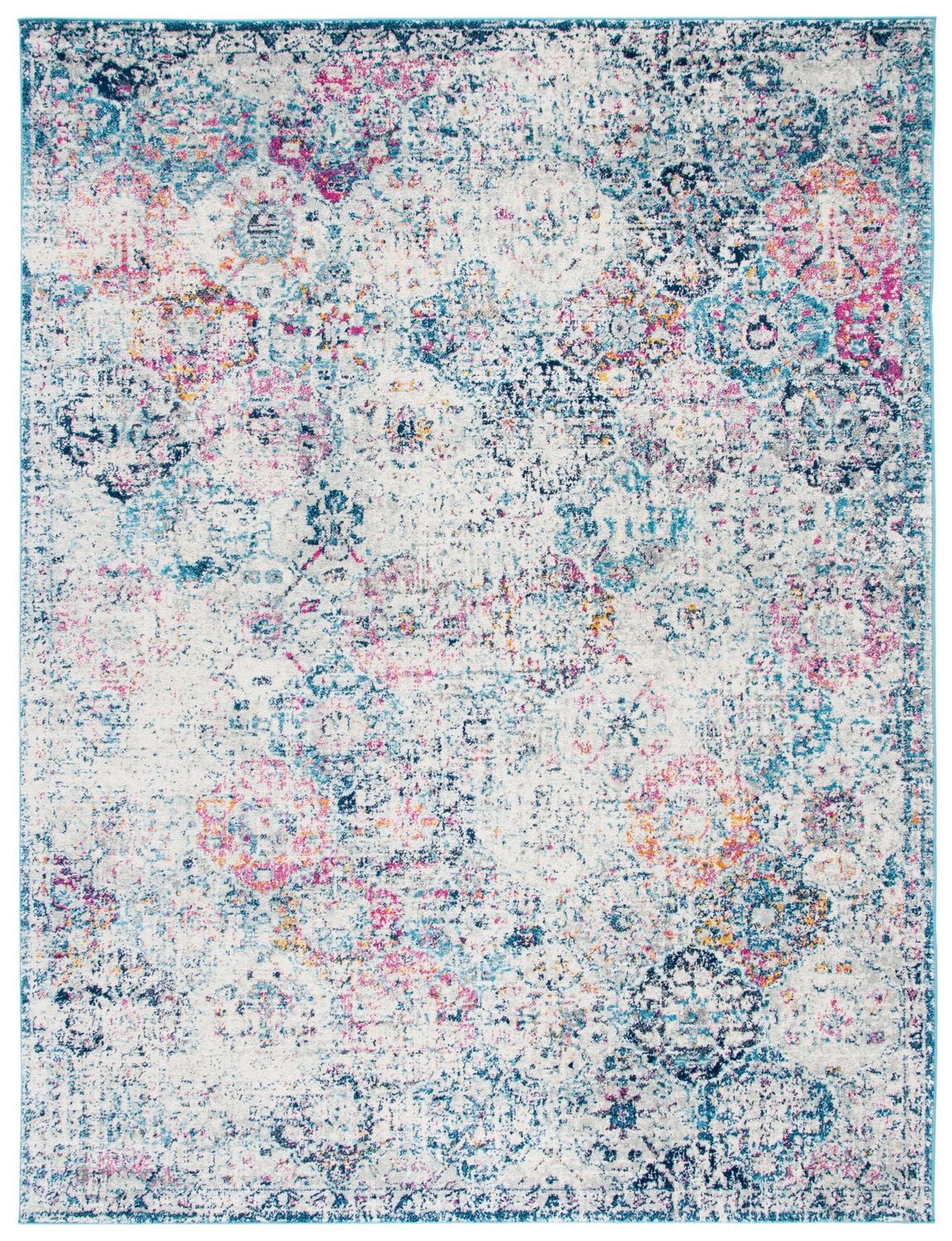 SAFAVIEH Madison Judith Geometric Floral Area Rug
