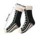 thumbnail image 3 of Calcetines de invierno para suelo: calcetines forrados de forro polar extra gruesos para mujeres y hombres, calcetines antideslizantes cálidos para suelos fríos, 3 of 5