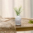 thumbnail image 4 of Plant Pots Planters Retro Transparent Glass Small Vase Vase Desktop Dried Flower Decorative Vase French Light Flower Set Flower Pots Garden Planters Indoor Outdoor Plant Containers, 4 of 7